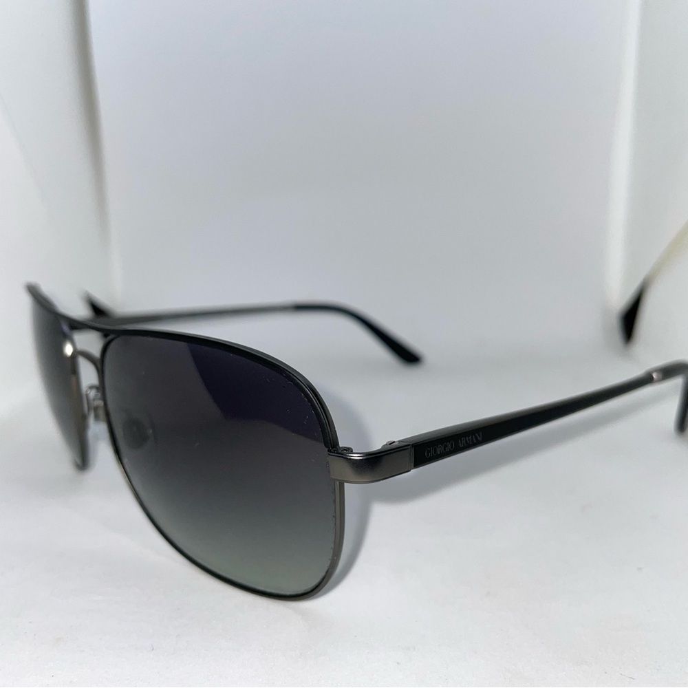 Giorgio Armani AR 6040 3003/11 Black Sunglasses - Picture 2 of 4